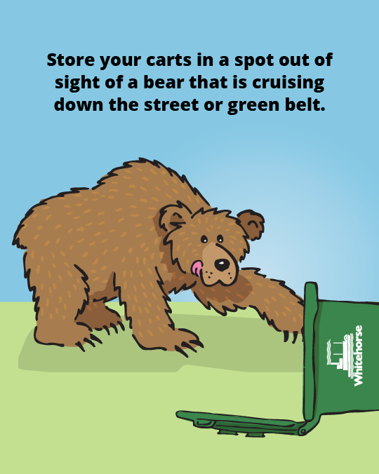 cart out of sight